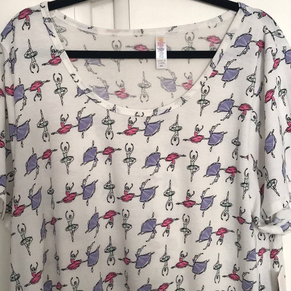 LuLaroe 3x ballet dancer classic tee